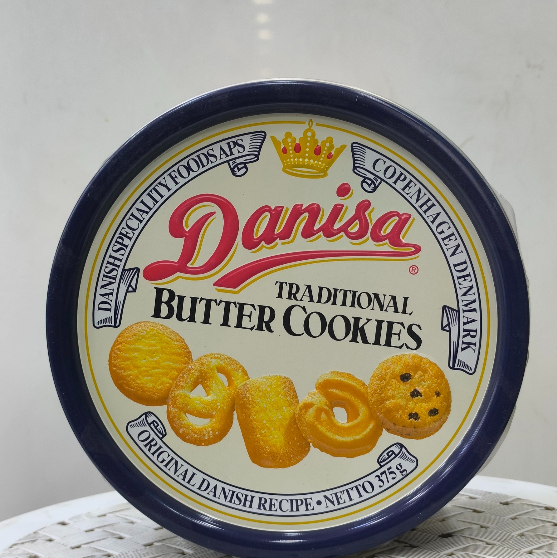 بیسکویت کره ای سنتی دانسا Danisa، قوطی فلزی 375 گرمی