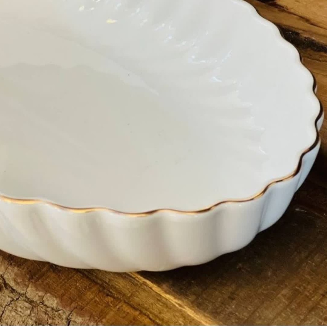 تابه چینی کارمن مدل لب طلایی
