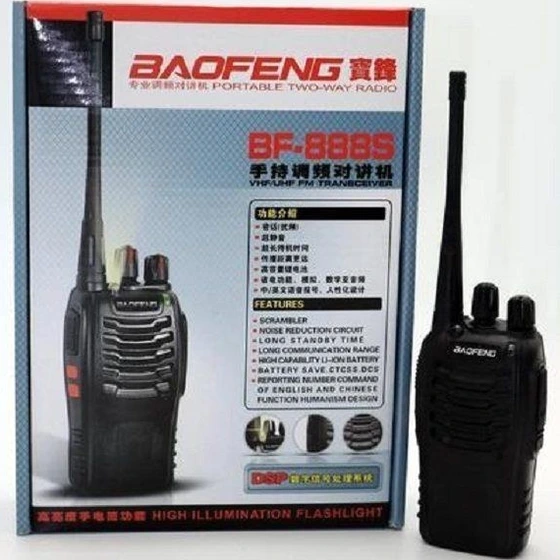 بیسیم واکی تاکی مدل باوفنگ BF888بسته2 عددی (پس کرایه)