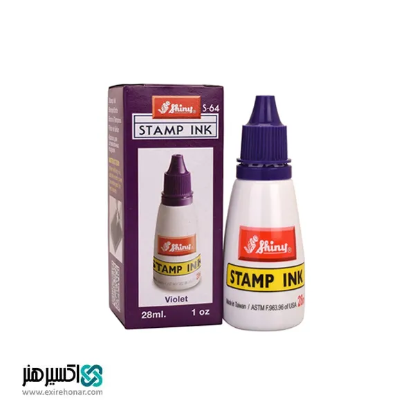 جوهر مهر ژلاتینی 28 میلی لیتر Shiny S Stamp Ink