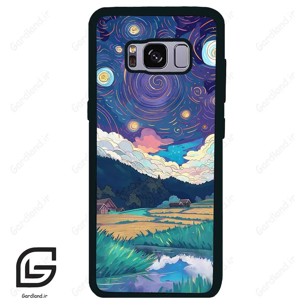 قاب گوشی سامسونگ اس 8 (Galaxy S8 ) طرح نقاشی کد 2560 گادرلند نئو