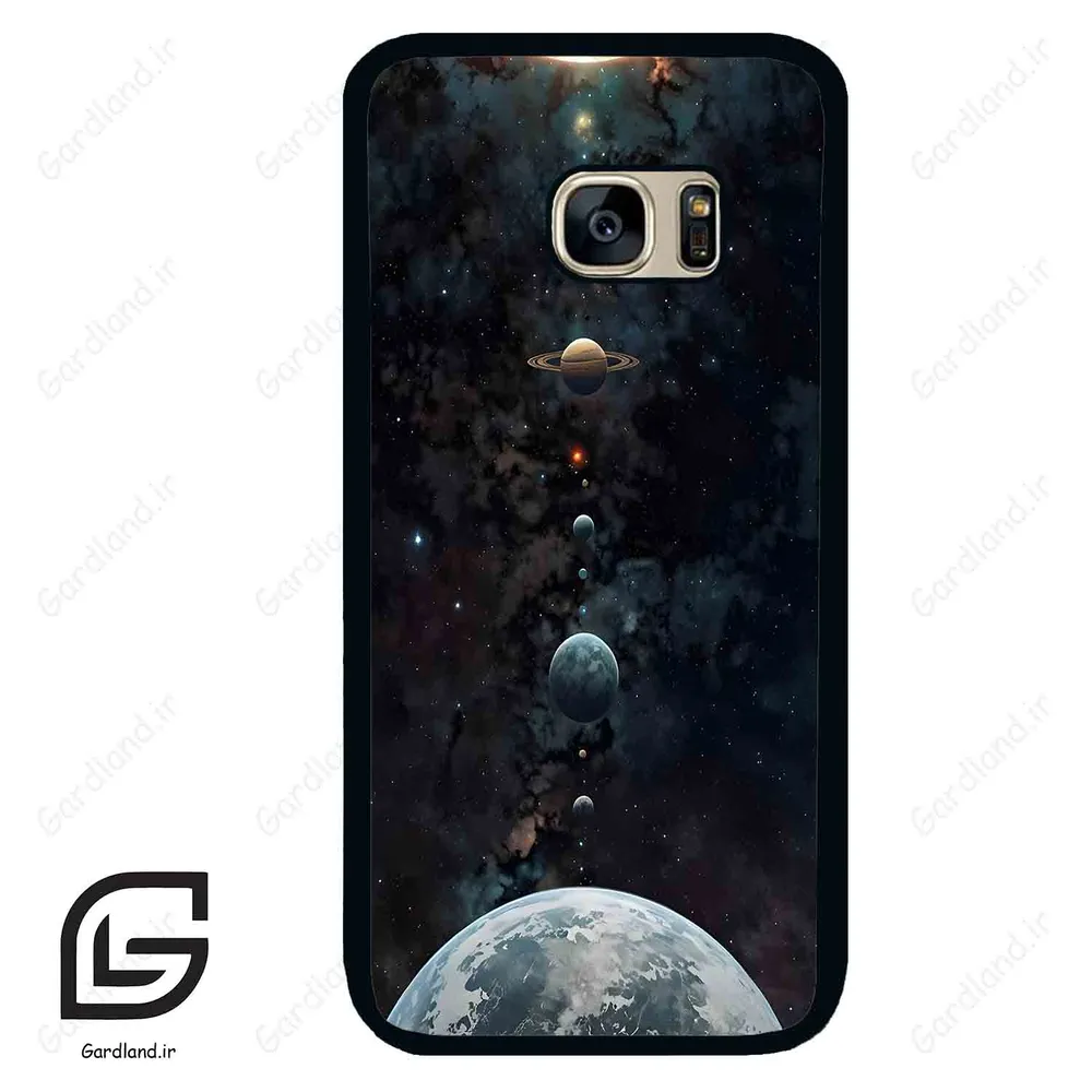 قاب گوشی سامسونگ اس 7 (Galaxy S7 ) طرح کهکشان کد 2350 گادرلند نئو