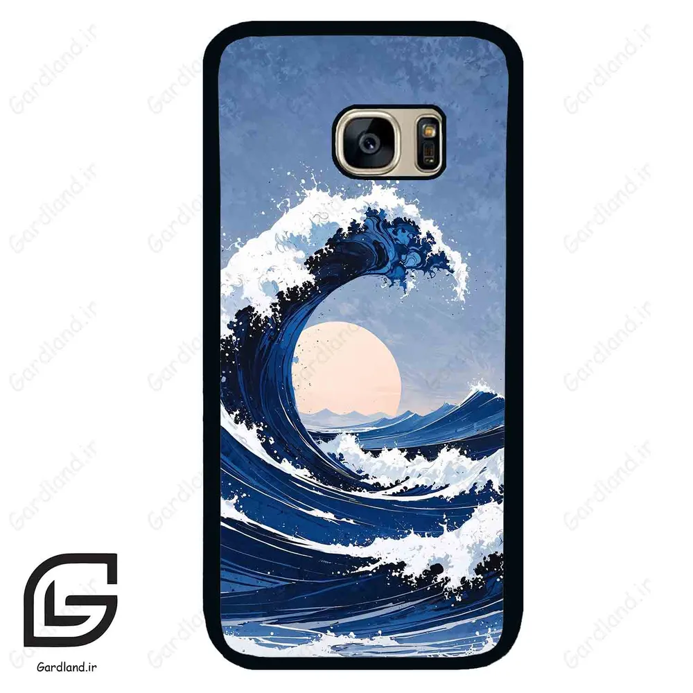 قاب گوشی سامسونگ اس 7 (Galaxy S7 ) طرح موج کد 2443 گادرلند نئو