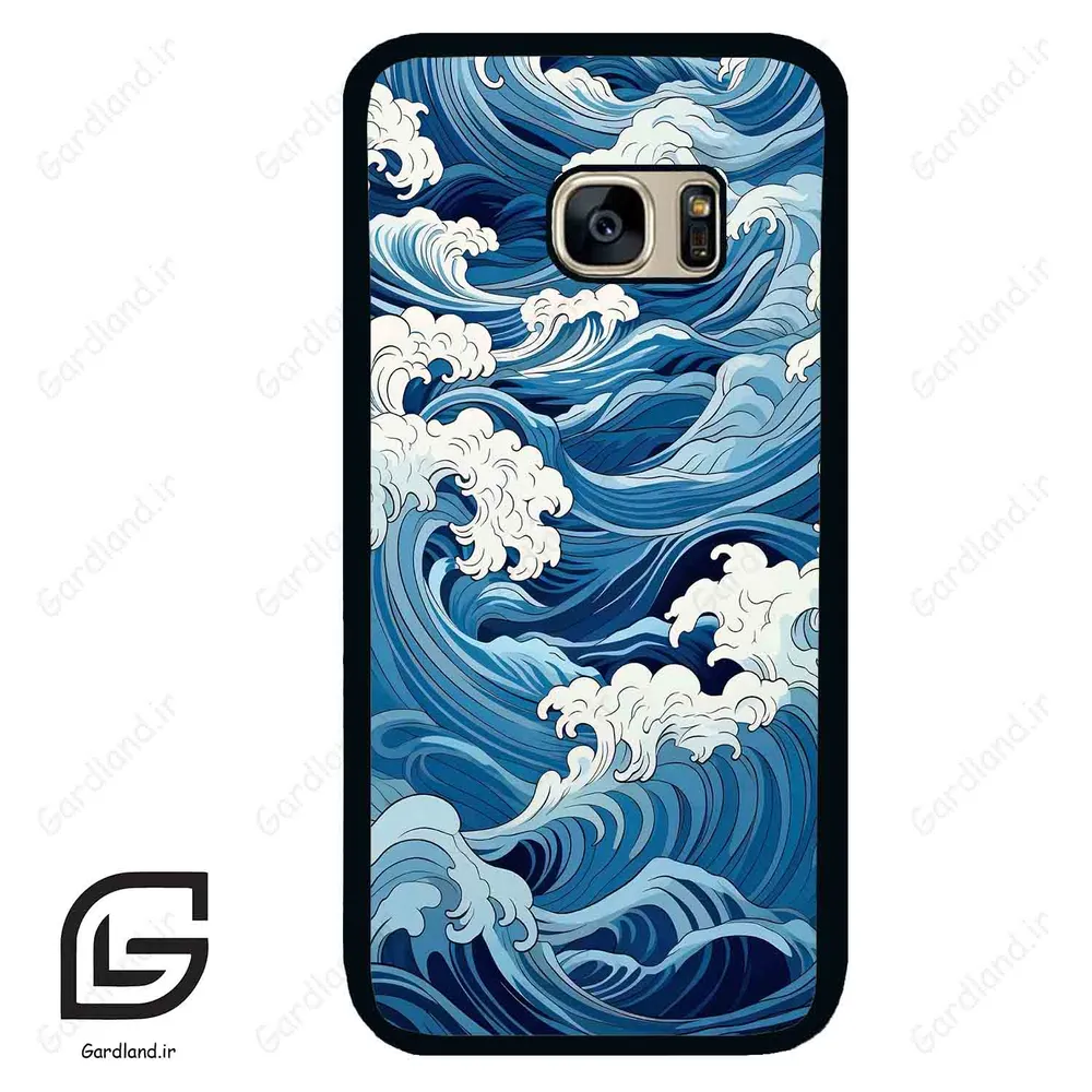 قاب گوشی سامسونگ اس 7 (Galaxy S7 ) طرح دریا کد 2515 گادرلند نئو