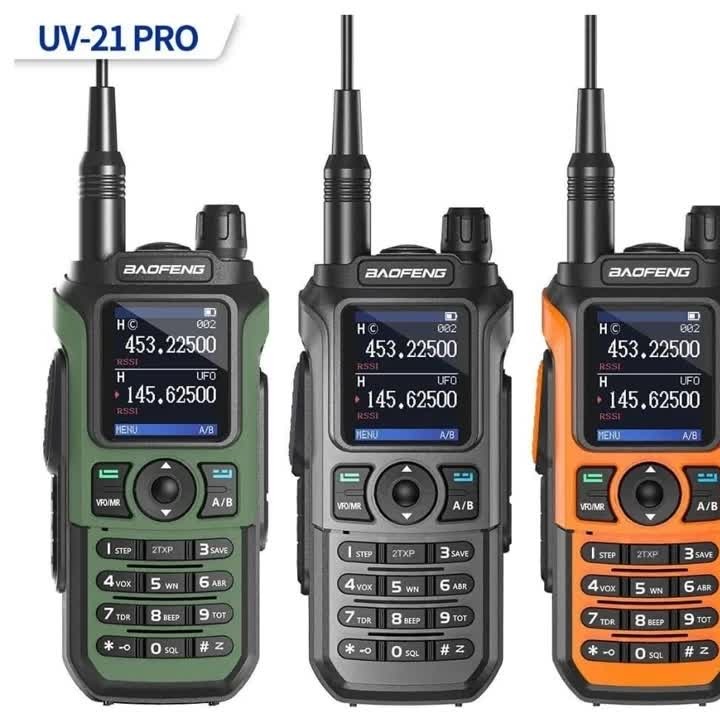 بیسیم واکی تاکی باوفنگ اصلی مدل UV21 PRO V20 (بسته دو عددی)