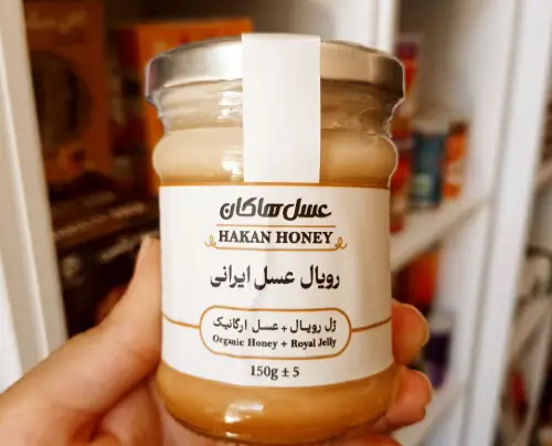 ژل رویال عسل ارگانیک هاکان 150 گرمی