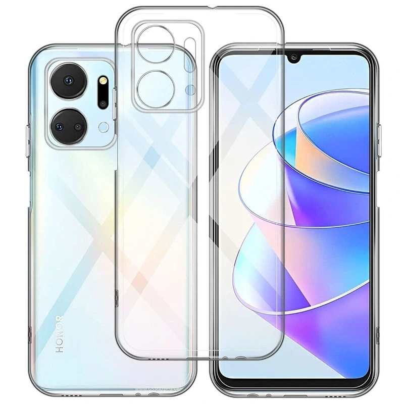 قاب گوشی ژله ای شفاف طرح Slim مناسب برای Honor X7A