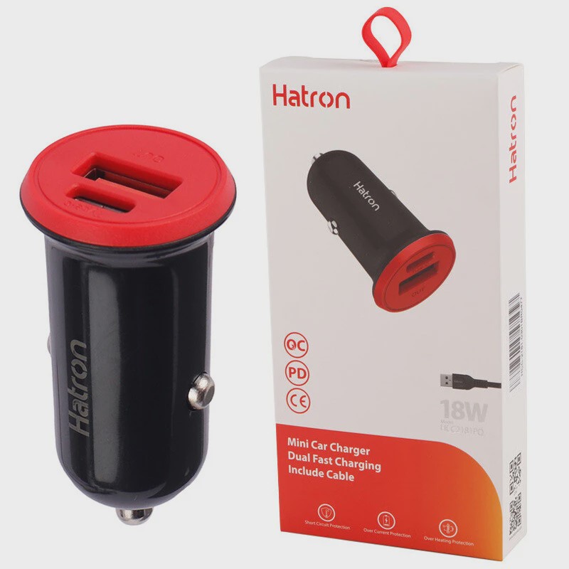 شارژر فندکی 18 وات هترون HCC2181PQ