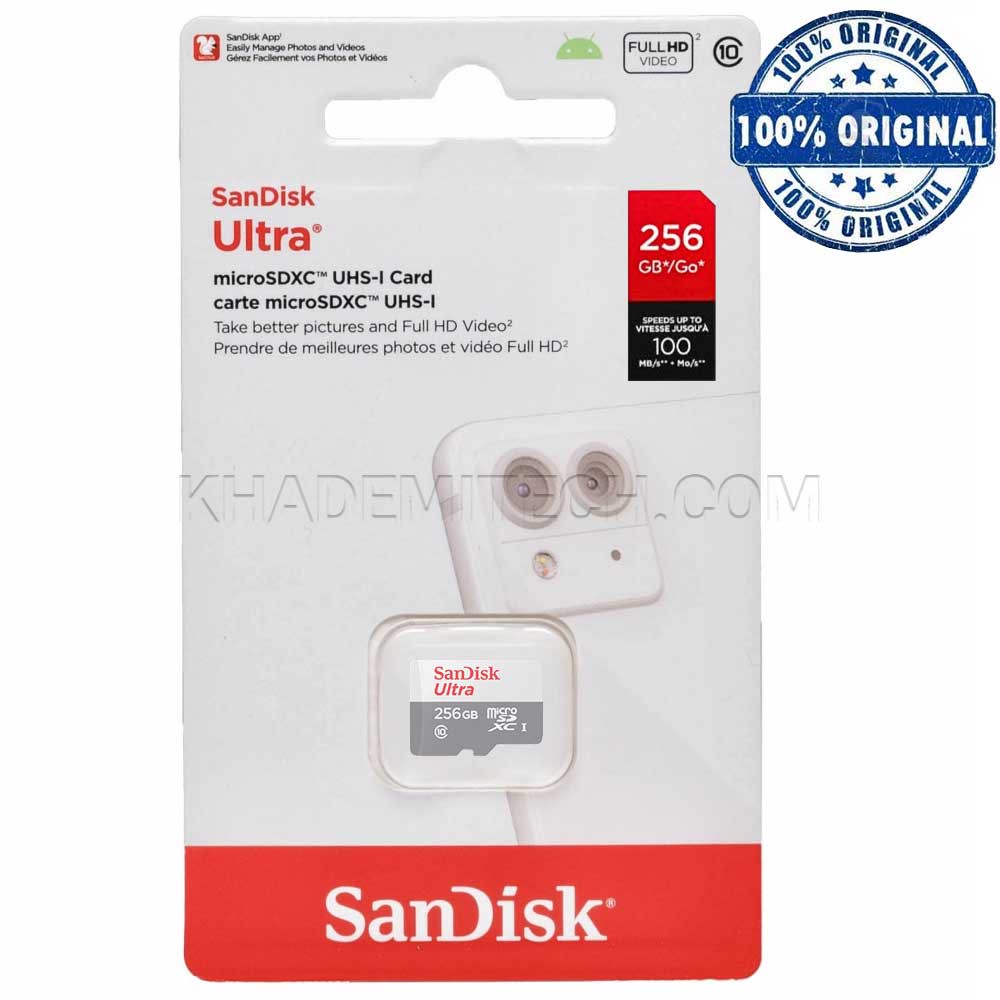 رم میکرو سندیسک مدل SanDisk 100MB 256G