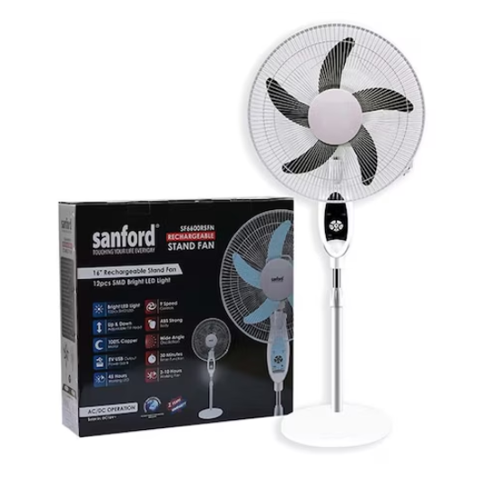 پنکه ایستاده شارژی سانفورد مدل Sanford SF6600RSFN