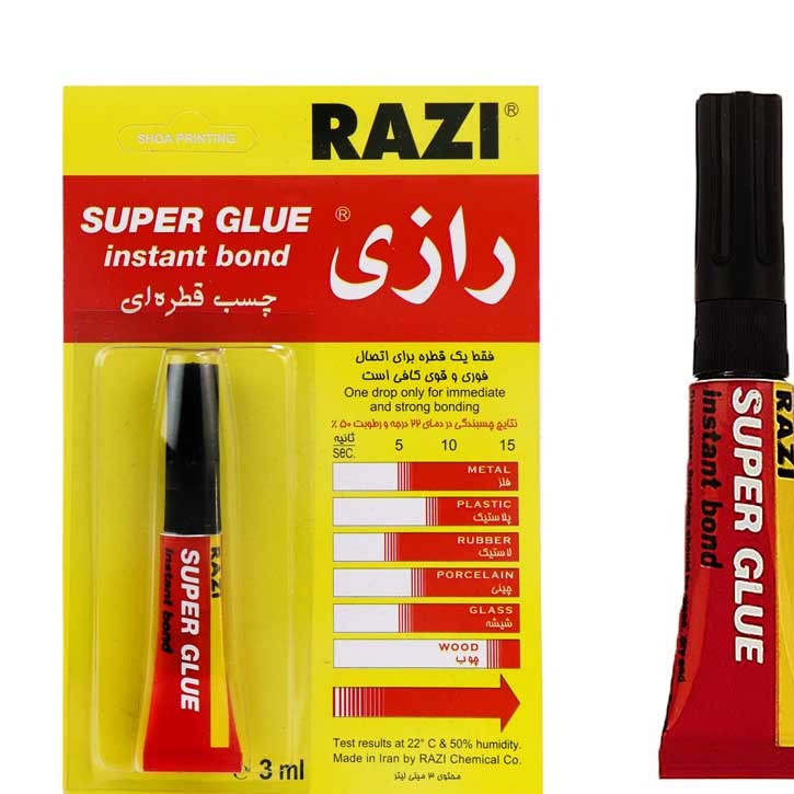 چسب قطره ای 3ml رازی