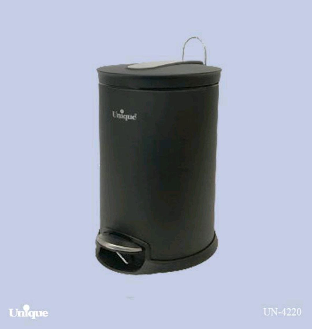 سطل زباله 12 لیتر مشکی یونیک Unique کد UN-4220