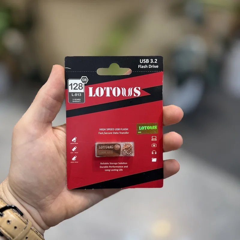 فلش مموری لوتوس مدل L-813 USB3 ظرفیت 128 گیگابایت