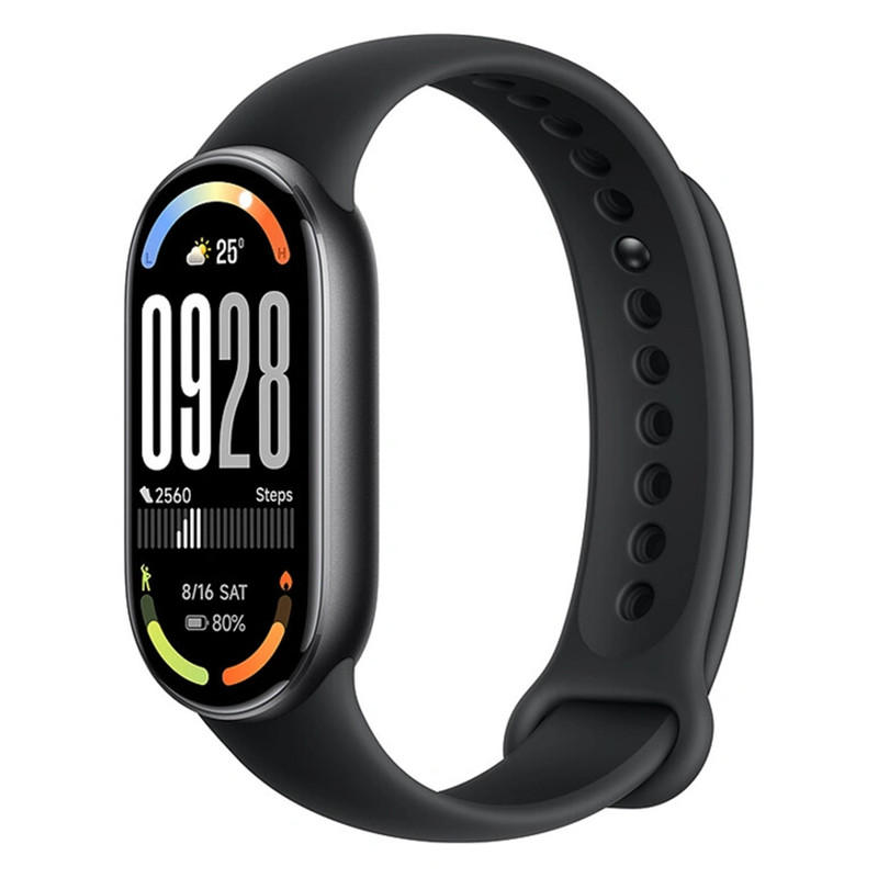 مچ بند هوشمند 46 میلیمتری شیائومی مدل Band 10 با بند سیلیکونی