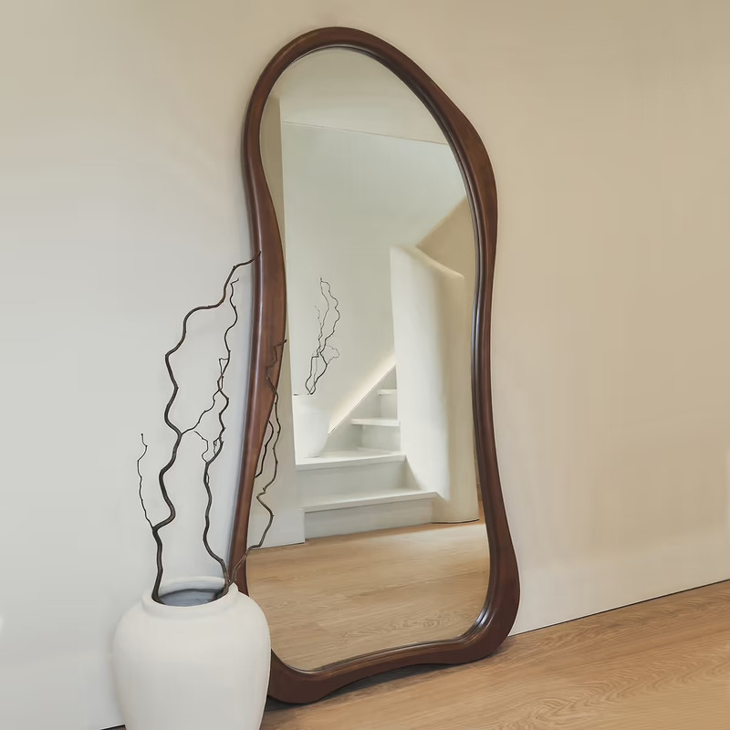 آینه قدی الف مدل دفرمه غزال کد 160-60