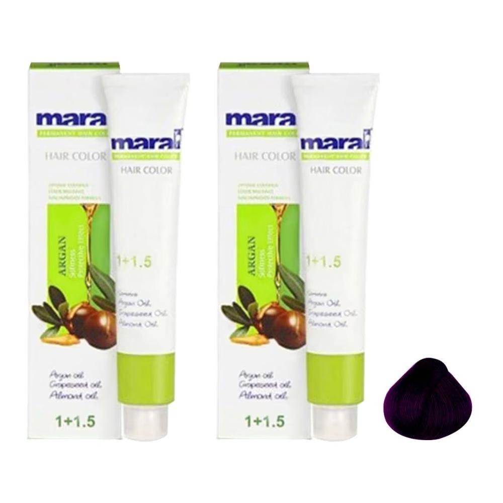واریاسیون مارال شماره 099 حجم 15 میلی لیتر رنگ بنفش مجموعه 2 عددی