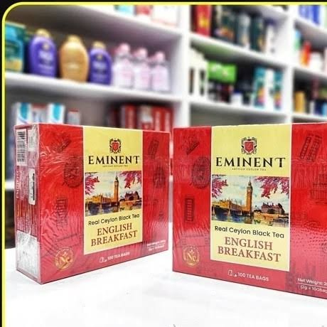 چای کیسه ای امیننت صبحانه انگلیسی بسته 100 عددی Eminent مدل English Breakfast