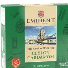 چای کیسه ای امیننت هل دار بسته 100 عددی Eminent مدل Cardamom