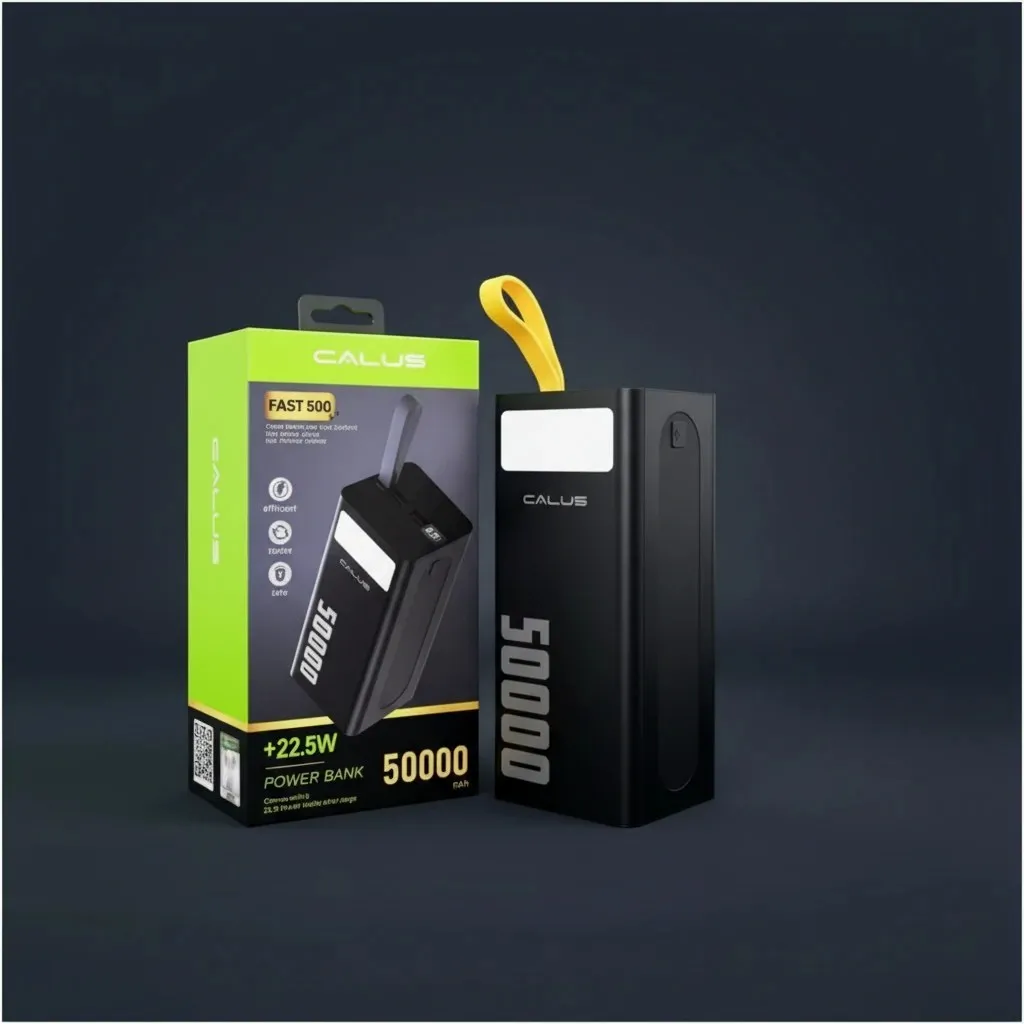 پاوربانک کالوس مدل FAST-L50 ظرفیت 50000 میلی آمپر ورژن اصلی