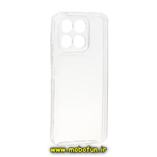 قاب گوشی Honor X8A آنر طرح ژله ای شفاف بی رنگ SPACE ایربگ دار محافظ لنز دار کد 181216