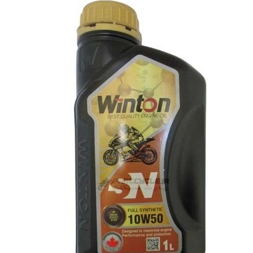 روغن موتور سیکلت وینتون 10W50 SN حجم 1 لیتر