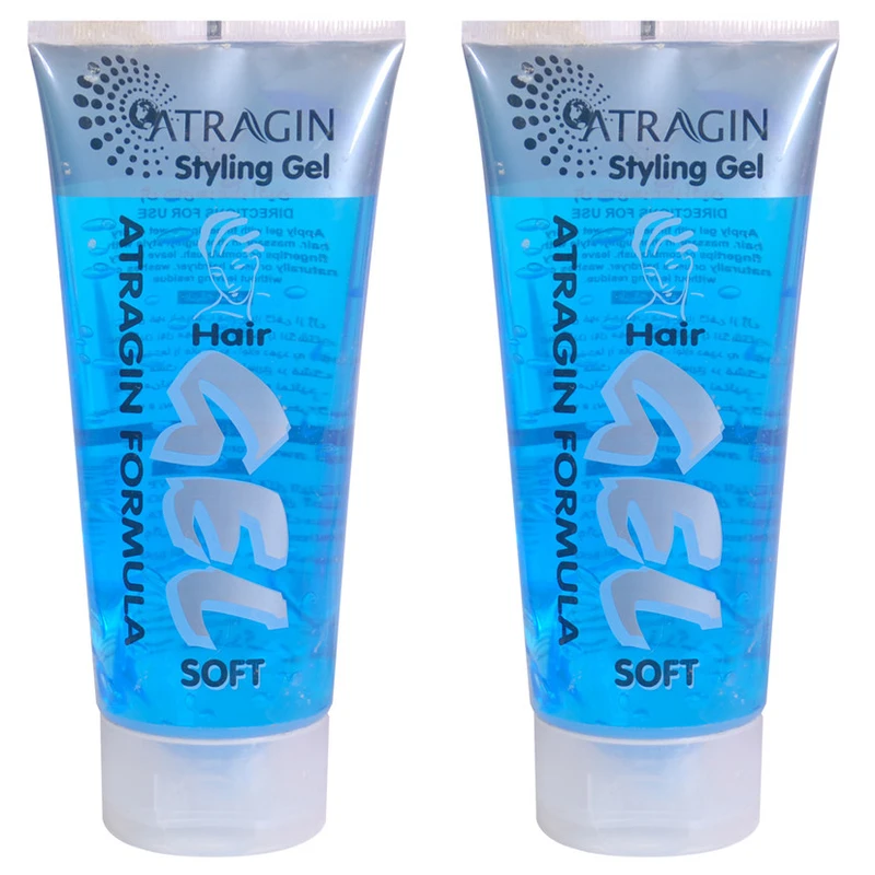 ژل مو عطرآگین مدل Soft حجم 200 میلی لیتر مجموعه 2 عددی