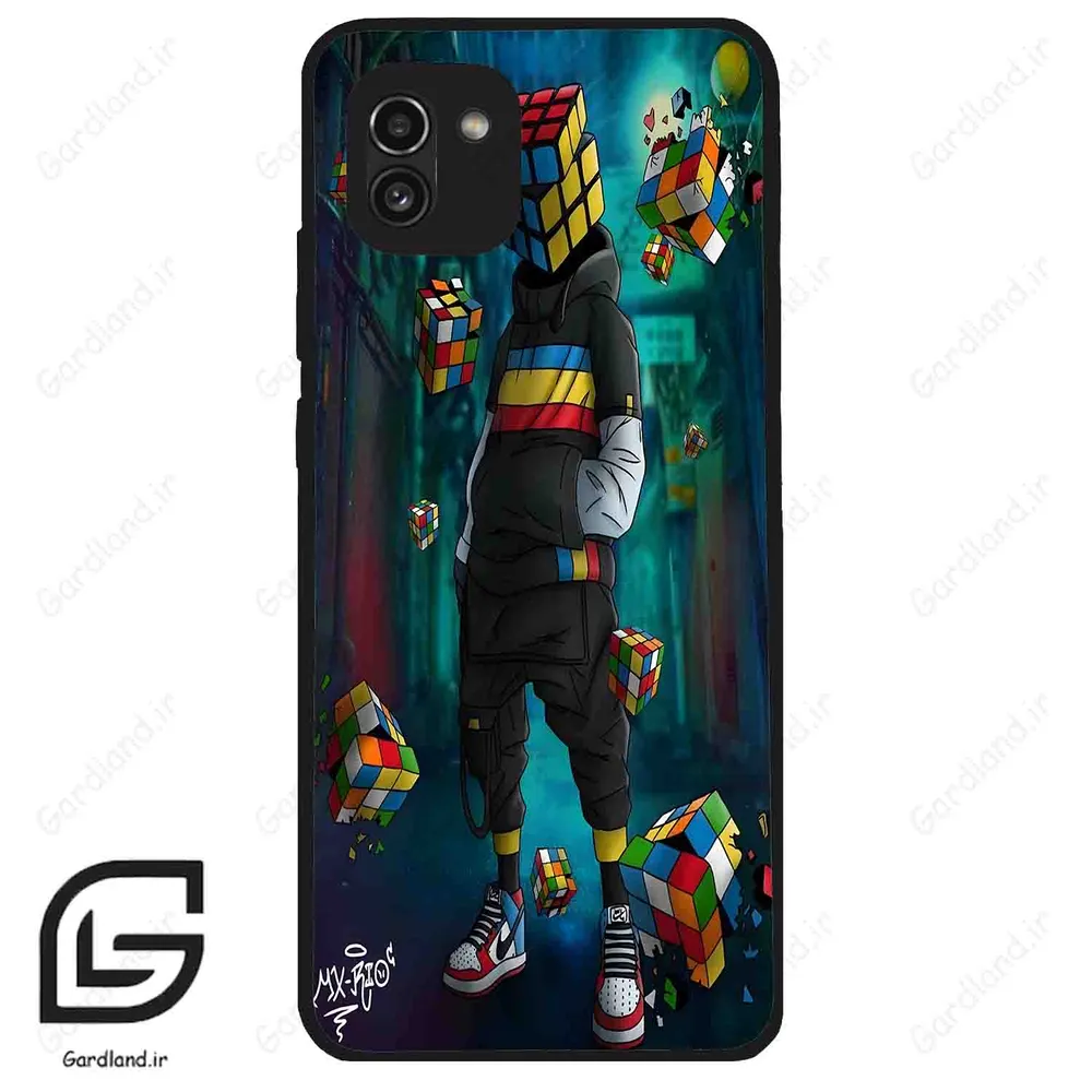 قاب گوشی سامسونگ ای 03 (Galaxy A03 ) طرح مکعب کد 2229 گادرلند نئو