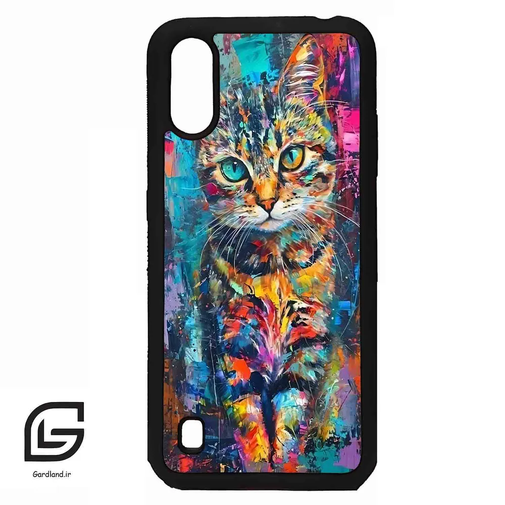 قاب گوشی سامسونگ ای 01 (Galaxy A01 ) طرح گربه کد 2488 گادرلند نئو