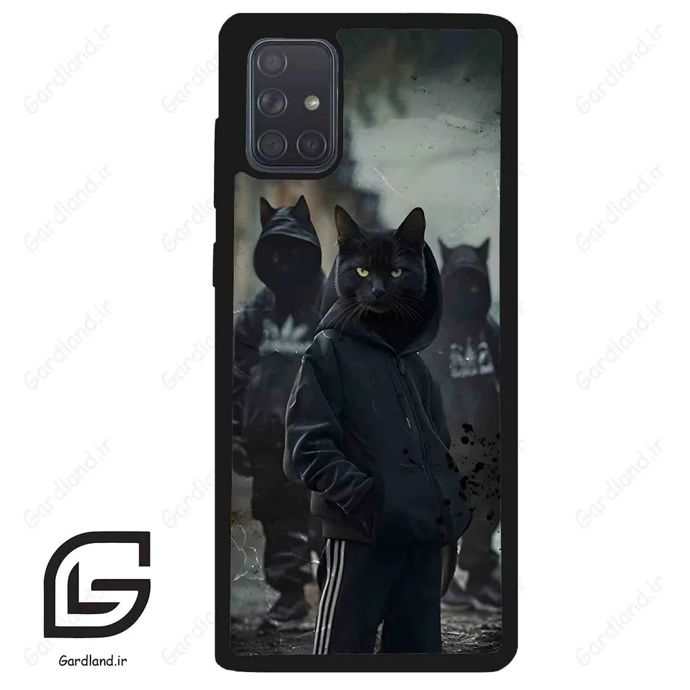 قاب گوشی سامسونگ ای 71 (Galaxy A71 ) طرح گربه کد 2091 گادرلند نئو
