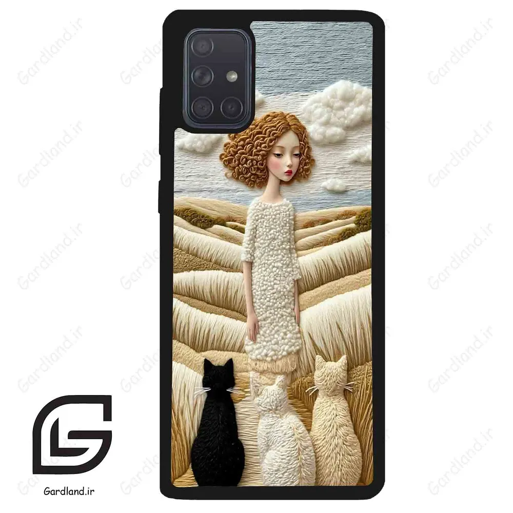 قاب گوشی سامسونگ ای 71 (Galaxy A71 ) طرح دخترانه کد 2679 گادرلند نئو