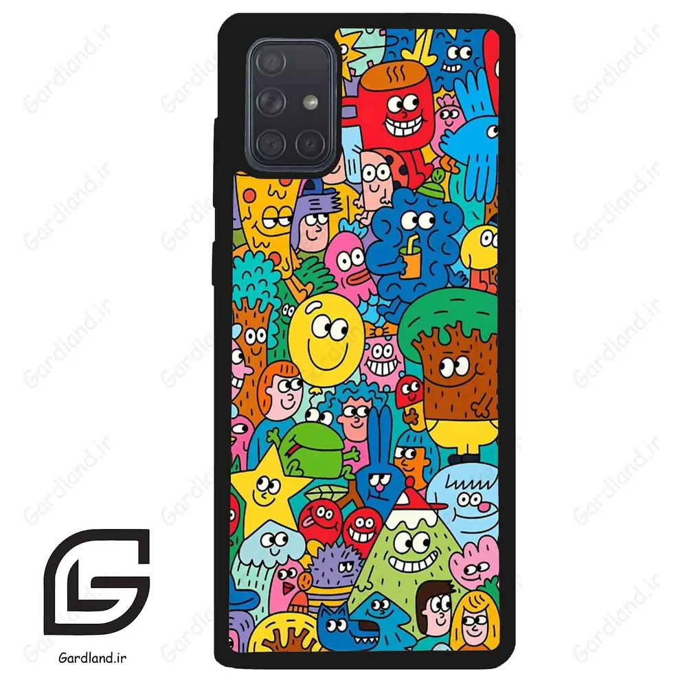 قاب گوشی سامسونگ ای 71 (Galaxy A71 ) طرح شخصیت کد 2856 گادرلند نئو