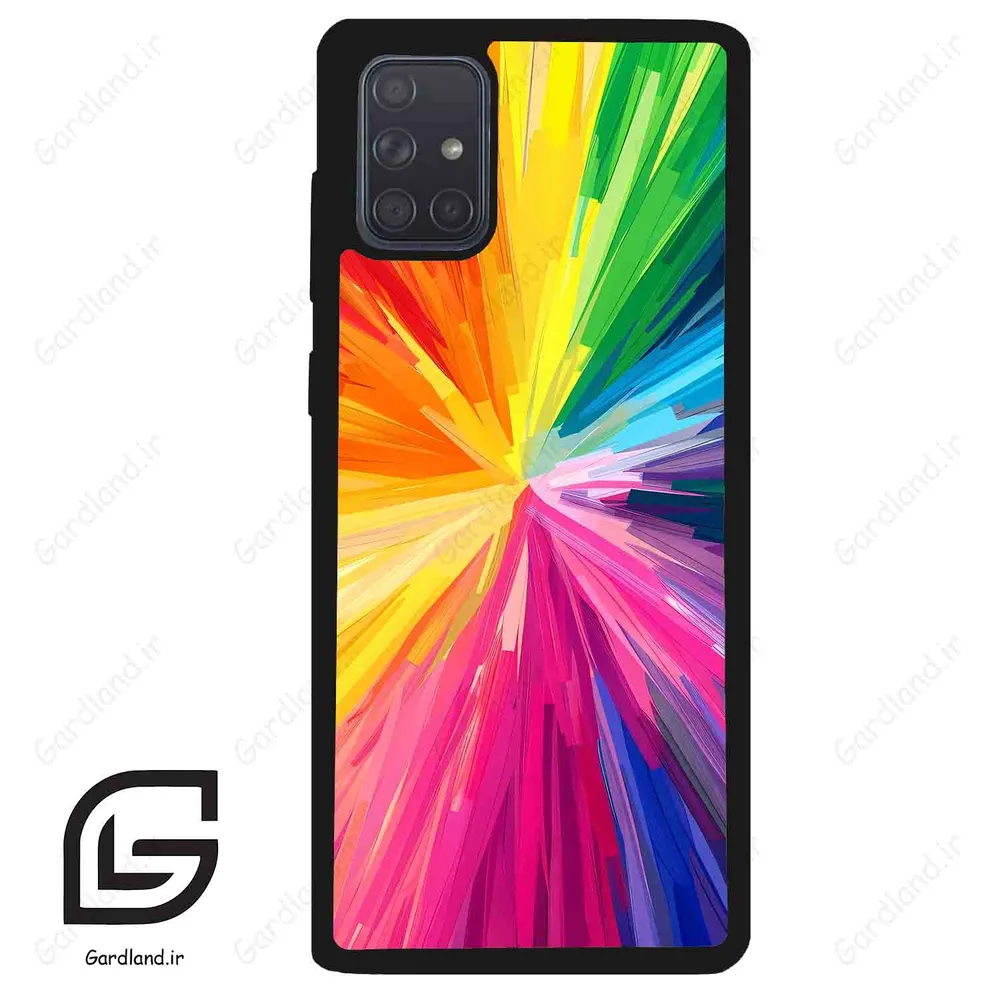 قاب گوشی سامسونگ ای 71 (Galaxy A71 ) طرح رنگارنگ کد 2877 گادرلند نئو