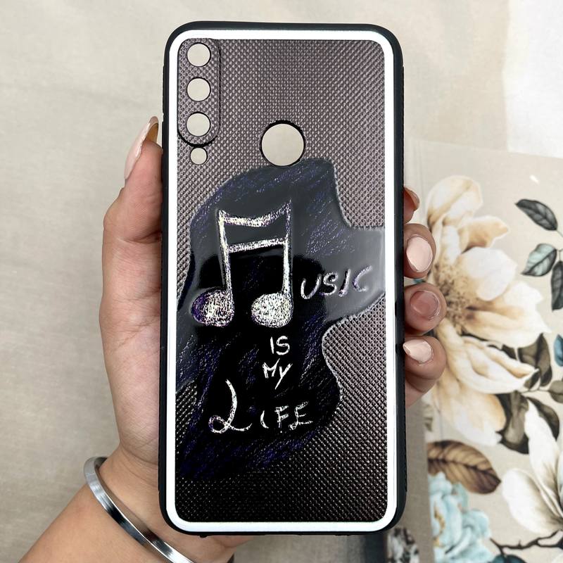 قاب گوشی Huawei Y6P هوآوی Fancy Art دور سیلیکونی Slim طرح فانتزی محافظ لنز دار کد 111579