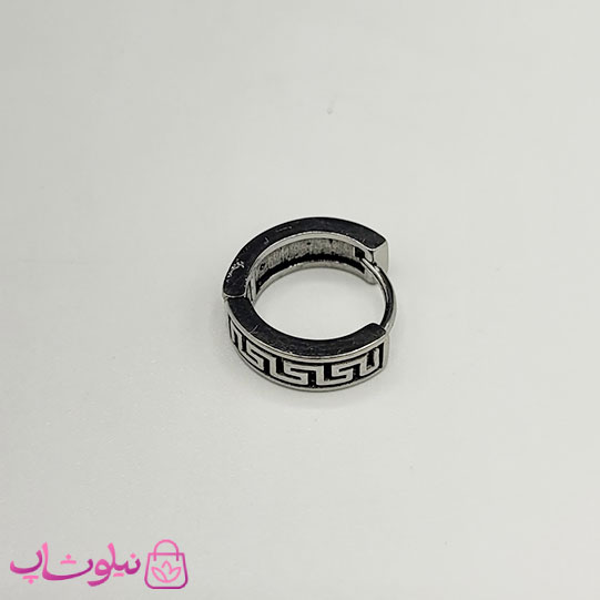 پیرسینگ گوش حلقه ای مردانه مدل ورساچه کد 159