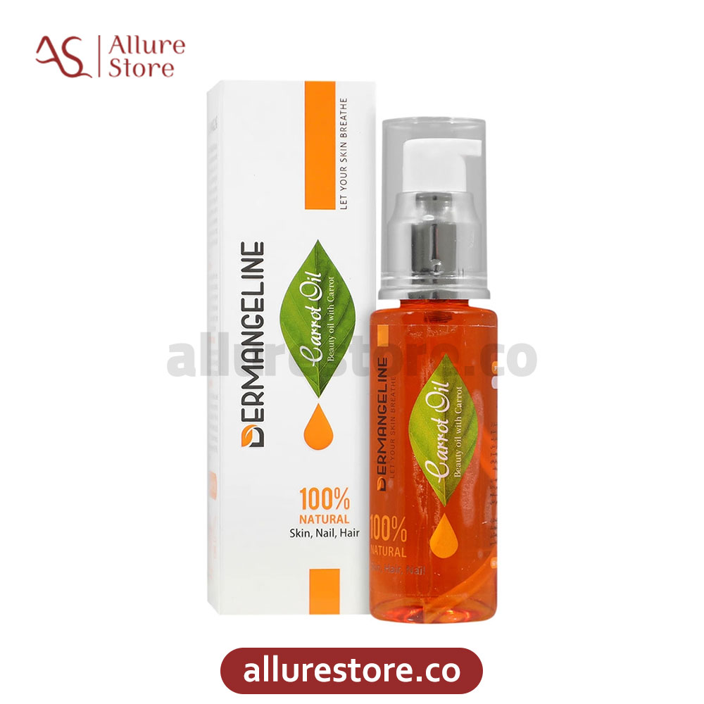 روغن هویج نرم کننده پوست و مو درم انجلین 60ml | آلور استور