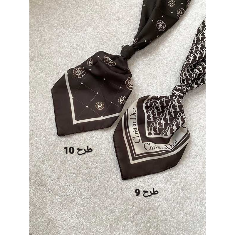 مینی اسکارف نخی موکا
