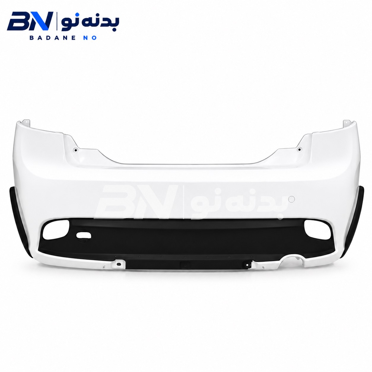 سپر عقب کوییک معمولی رنگ سفید برند مهرخواه (اصلی شرکتی)