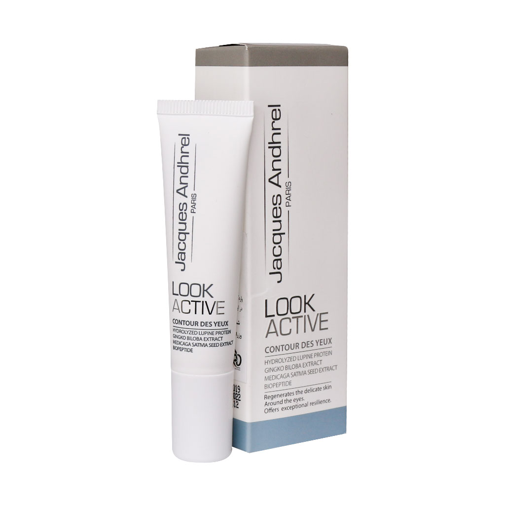کرم دور چشم لوک اکتیو ژاک آندرل 15 میلی لیتر Jacques Andhrel Look Active Eye Contour