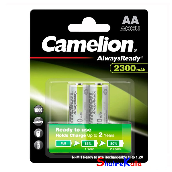 باتری قلمی قابل شارژ کملیون مدل Always Ready بسته 2 عددی