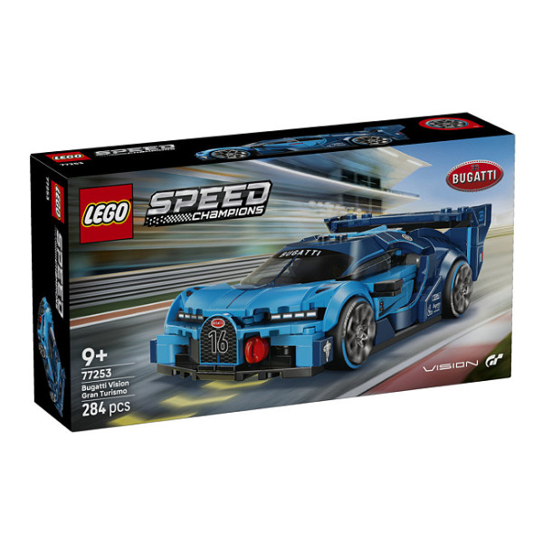 لگو 284 تکه مدل Speed Champions Bugatti Vision GT Hyper Sports Car 77253