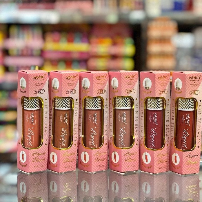 رژگونه مایع پد دار آرت ا سکین در 6 رنگبندی