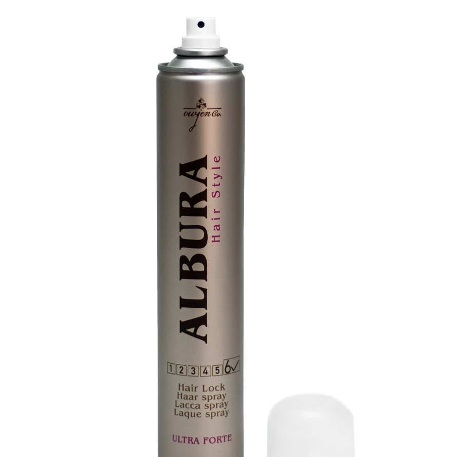 سپری چسب موی آلبورا مدل Ultra Forte حجم 250 میلی لیتر
