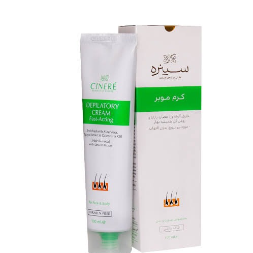 کرم موبر سینره صورت و بدن