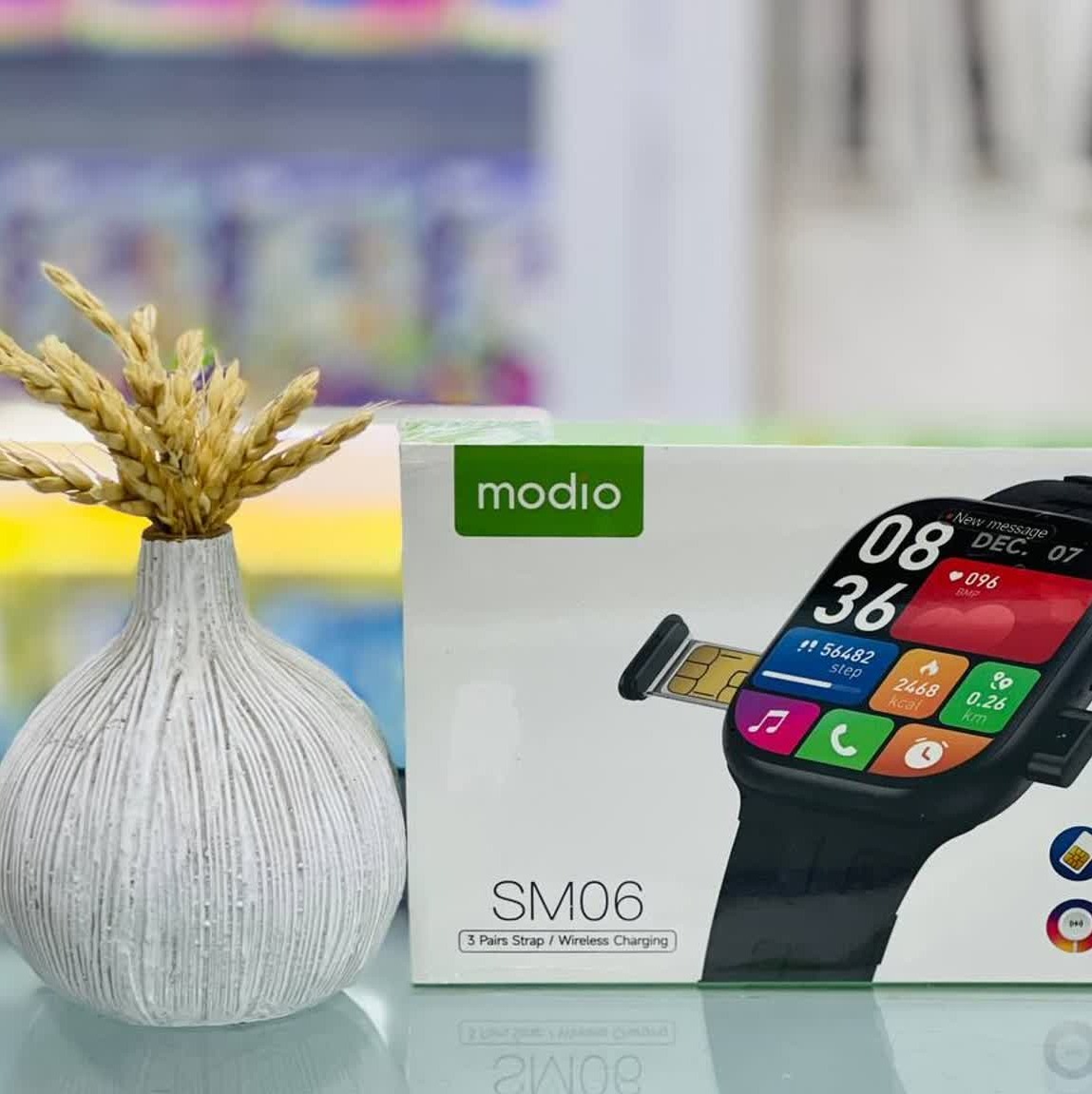 ساعت هوشمند سیمکارت خور مودیو مدل Modio SM06