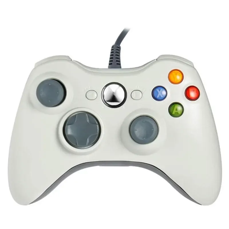دسته بازی ایکس باکس 360 Xbox سیم دار سفید