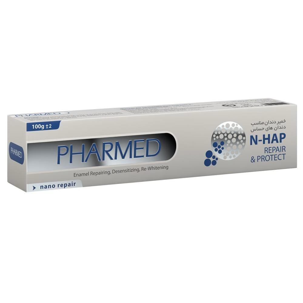 خمیر دندان نانوفارمد مدلN-HAP Sensitive تیوب 100 گرمی