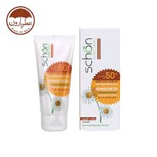 کرم ضدآفتاب شون انواع پوست مخصوصا نرمال تا خشک رنگ طبیعی SPF 50 حجم 50 میلیلیتر