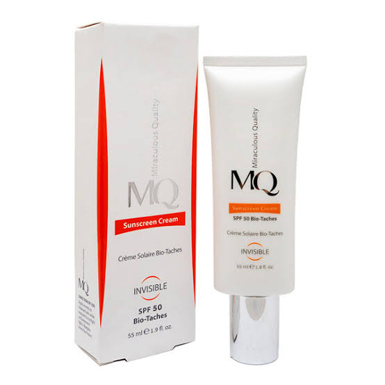 کرم ضد آفتاب ام کیو بی رنگ مناسب پوست چرب با SPF50 میلی لیتر 55