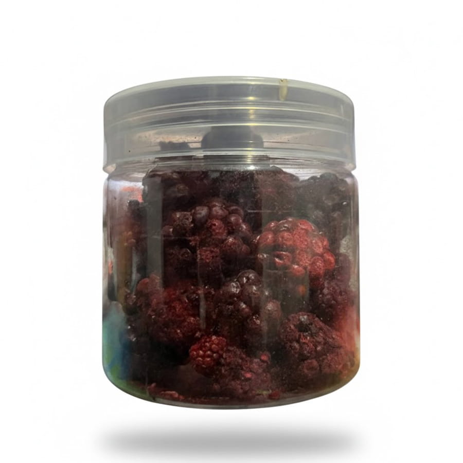 میوه خشک پفکی تمشک - بزرگ