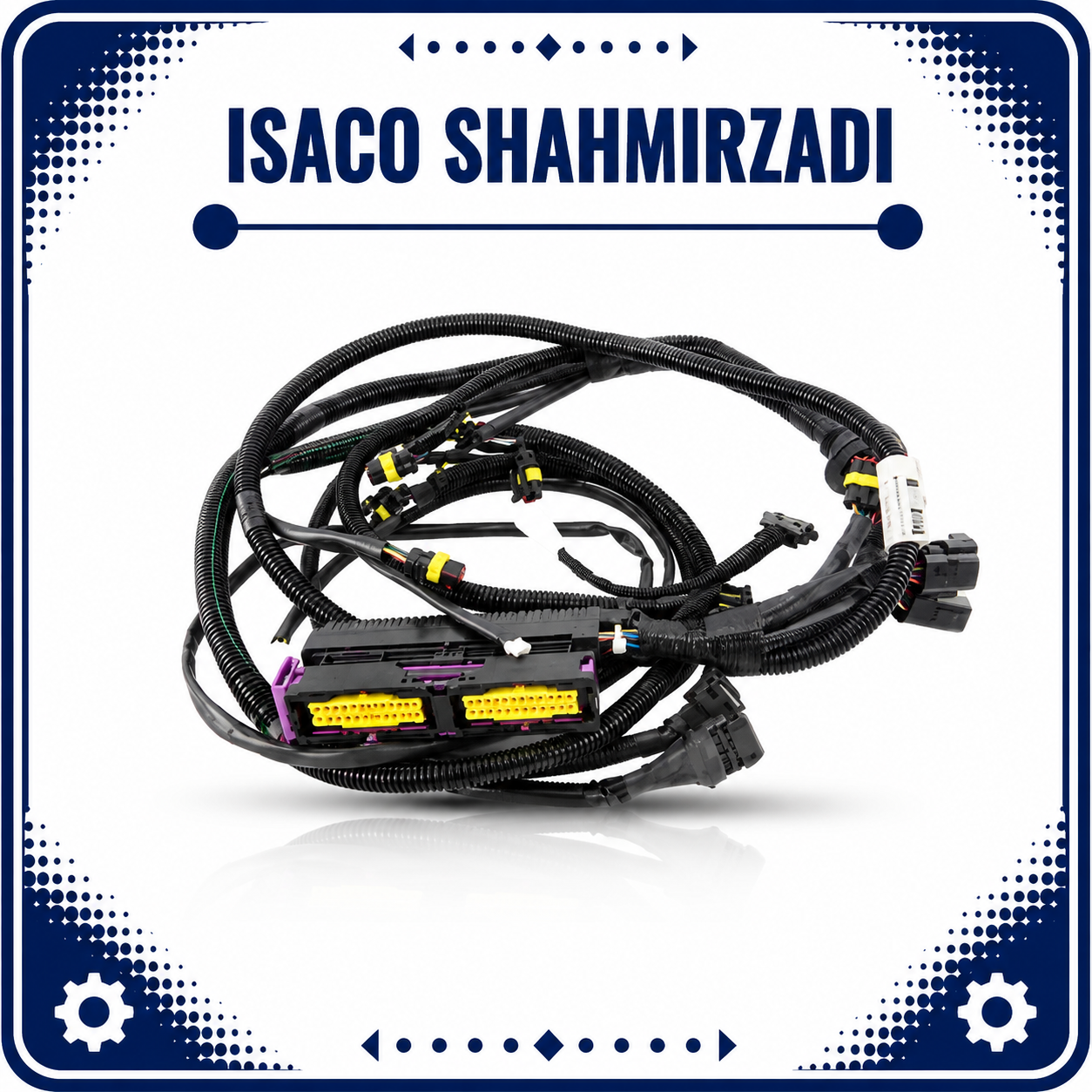 دسته سیم موتور MGH80 پژو 405 ایساکو 10003270